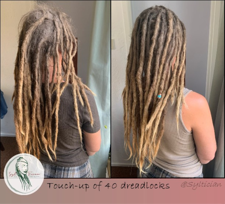 Dreadlock extensions laten outlet zetten